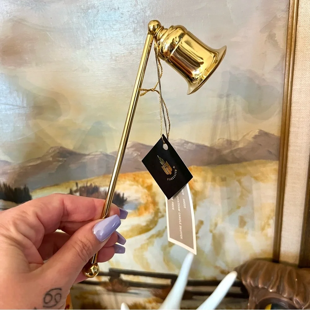 Vintage NIB Brass Candle Suffer - Picture 4 of 6